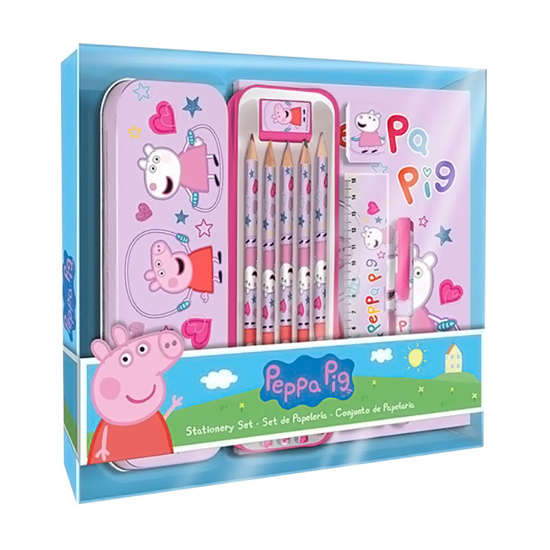Набір канцелярії Kids Licensing Peppa Pig Bumper Set, 11 предметів (PP17119)